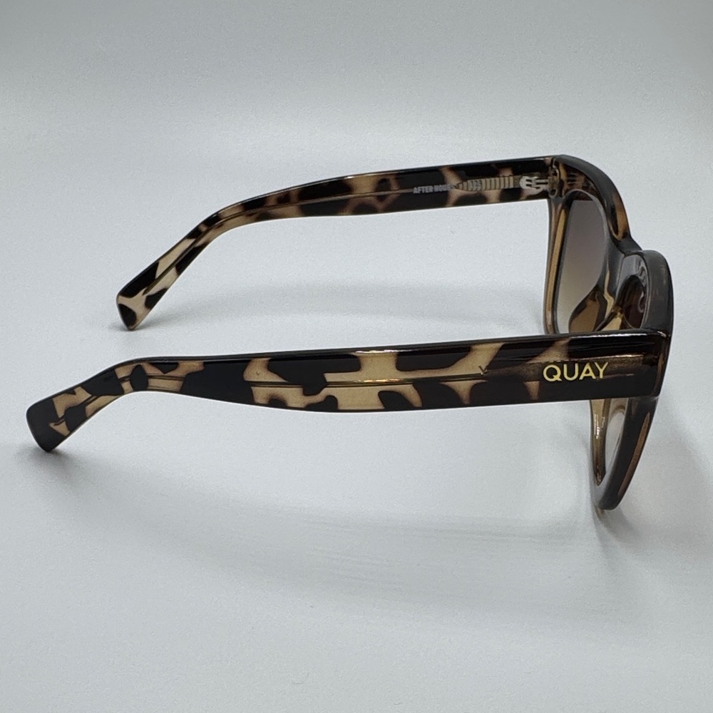 Quay After Hours Sunglasses Tortoise Brown - Picture 2 of 4